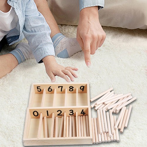 Spindle box counting - counting, sticks