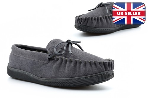 Mens moccasin slippers - moccasin,