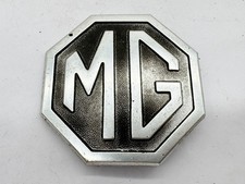 MG METAL RADIATOR GRILLE BADGE EMBLEM VINTAGE CLASSIC CAR PART
