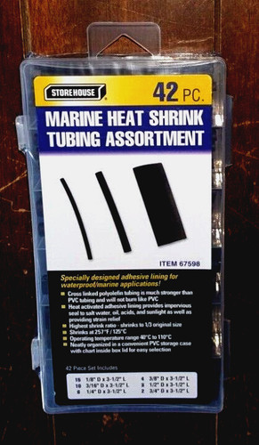 42pc marine heat shrink tubing - 42pc,