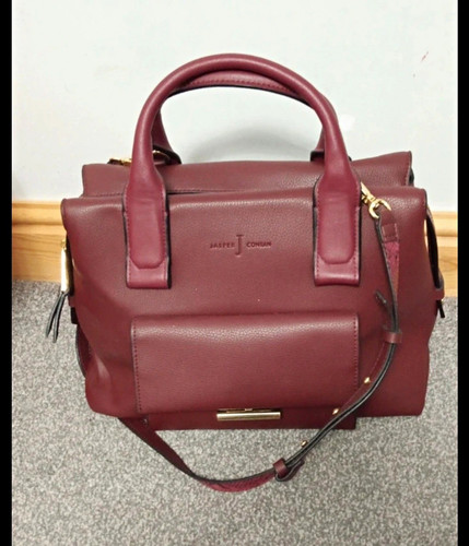 Jasper conran burgundy pebbled - conran,