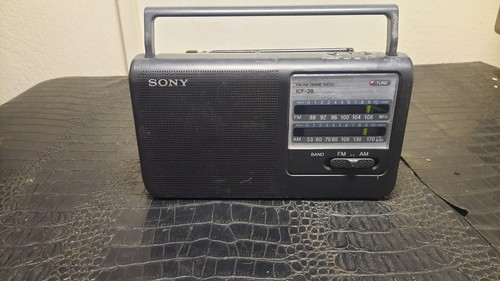 Vintage sony icf38 portable - vintage,