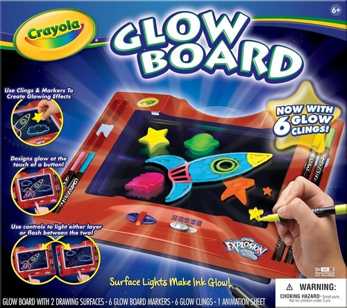 Crayola color explosion glow - color,