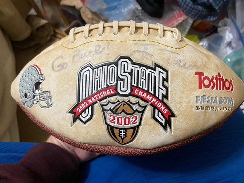 Coach jim tressel signed ohio - tressel,