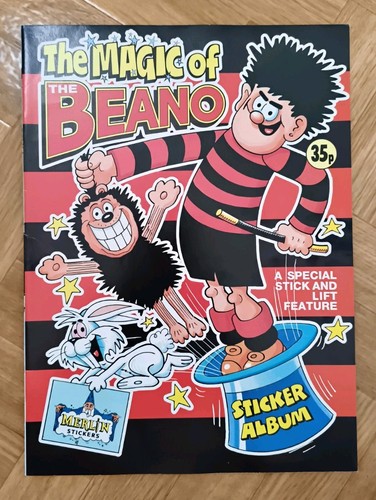 The magic beano sticker - beano,
