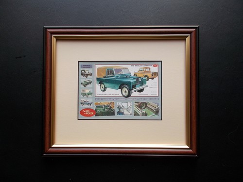 Land rover print framed - rover,