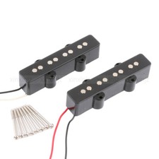 Pair Black 4 String JB Jazz