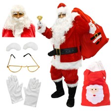 DELUXE SANTA SUIT COSTUME