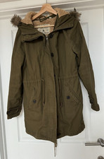 Ladies Jack Wills Green Parka