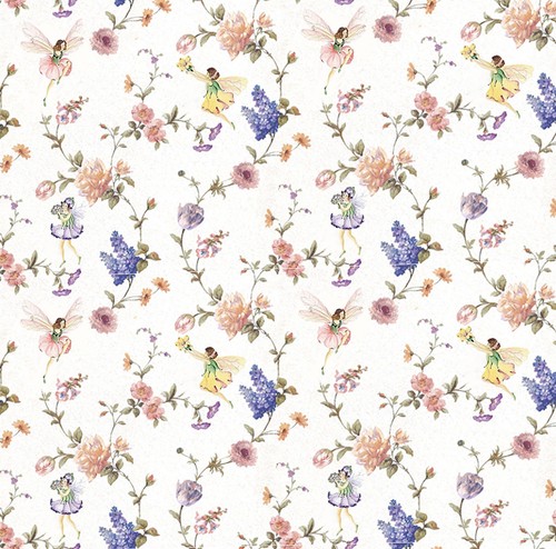 Dolls house wallpaper 12th - house, 1/12th