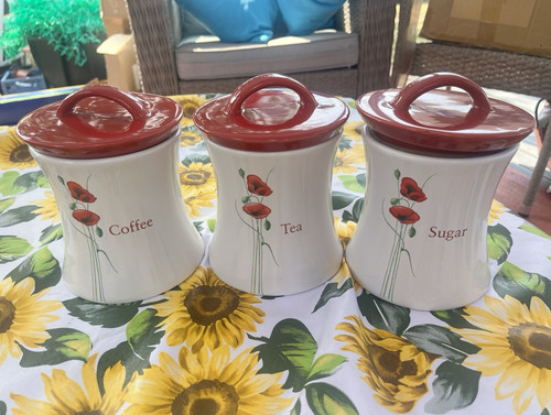 Dunelm 3pc ceramic coffee - ceramic, tea