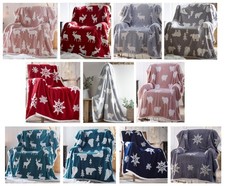 SHERPA THROW SOFT FESTIVE