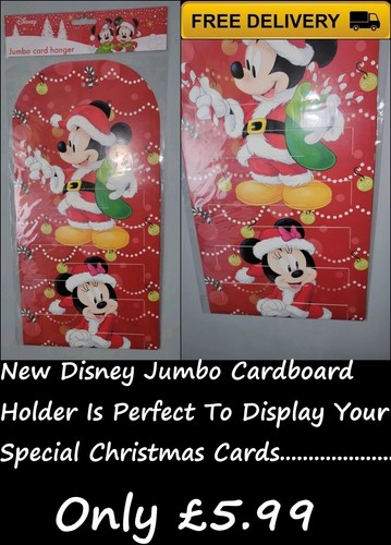 New disney jumbo cardboard - new,