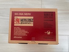 SH-06A NERV Evangelion Mobile Phone Smartphone Limited Edition New