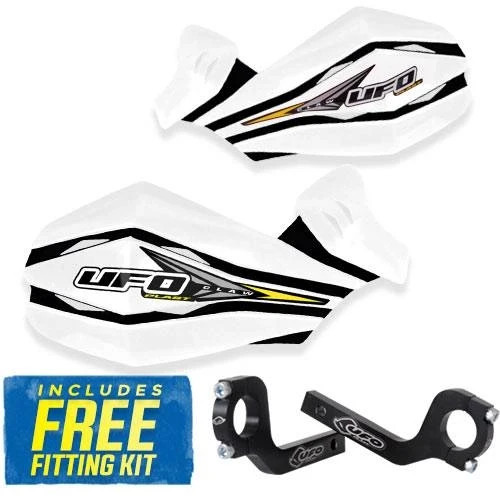 Ufo claw handguards white - handguards, in