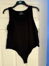 Black primark vest bodysuit