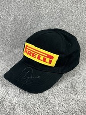 PIRELLI Tires F1 Racing Baseball Ball Cap Hat Black Adjustable Signed