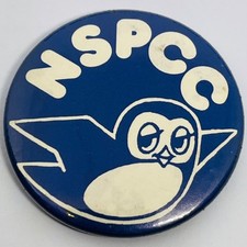 Vintage NSPCC Pin Badge UK
