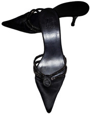 Pelle Mode Black Fabric with