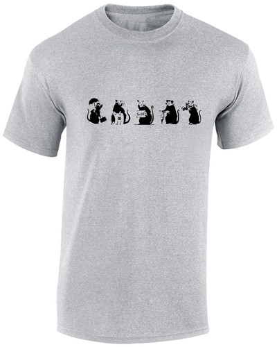 Mice banksy mens - banksy, shirt