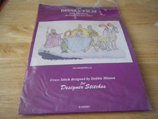 The Disney Film Collection, Cinderella counted cross stitch kit, part completed