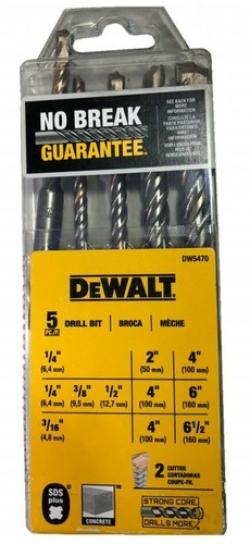 Dewalt dw5470 piece rock - dewalt, 5-piece