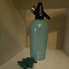 Vintage Blue Sparklets Soda Syphon