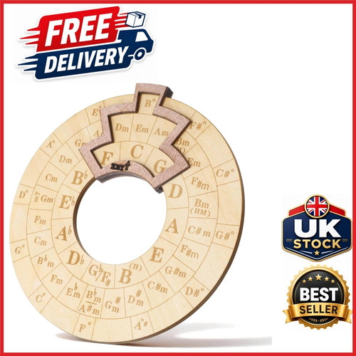 Wooden circle fifths melody - wooden,
