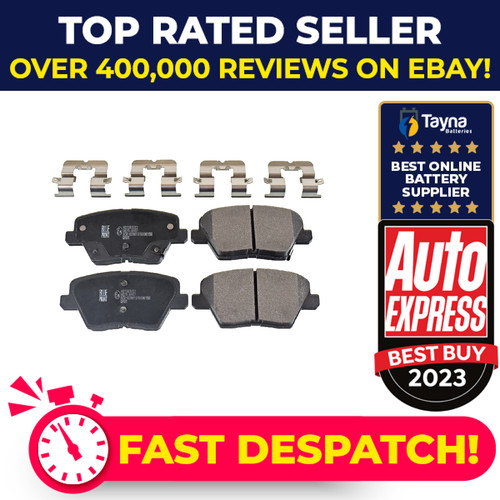 Brake pads set - set, fits