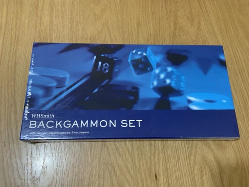 Whsmith backgammon set wooden - backgammon, set,