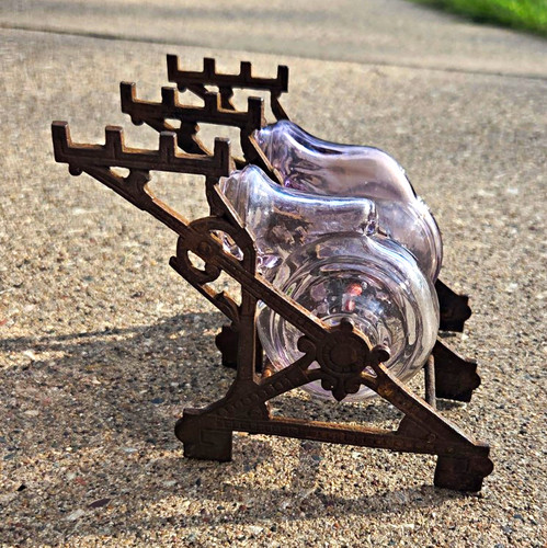 Antique victorian double snail - victorian,