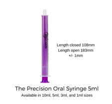 5ml Oral Syringe - Pack of 5