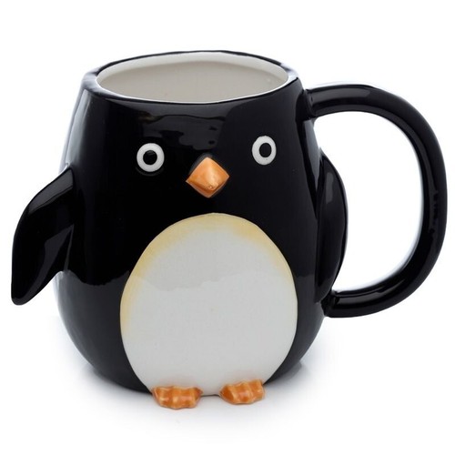 Penguin ceramic mug - mug, 10.5