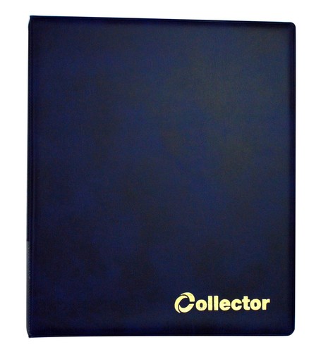 Blue coin album folder - album,