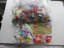Foam Shapes - Assorted Sizes Colours Arts Crafts Kids Embellishments  Job Lot