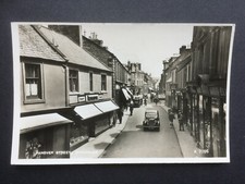 Real Photo Postcard - Hanover Street, Stranraer...Shops, Old Cars...etc