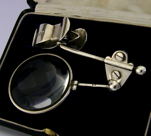 Sterling silver fosters - silver, fly