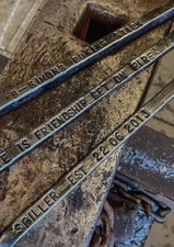 Personalised Fire rake –