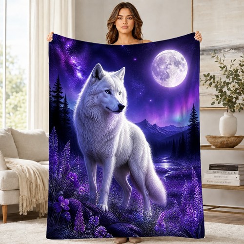 White wolf moonlight - wolf,