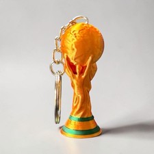 world cup trophy keychain