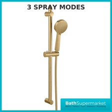 Luxury Brushed Brass Shower