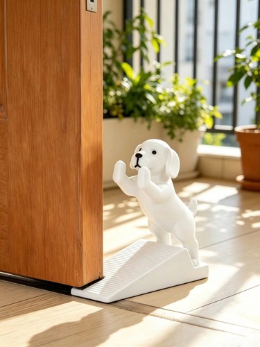 Cute puppy dog door stopper - puppy,