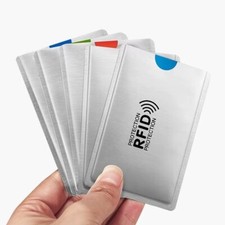 10x RFID Bank Card Sleeve