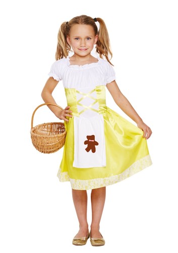 Girls goldilocks costume world - goldilocks,