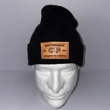Mercedes Earthcruiser Unimog Camper Beanie Stitched Badge Black Richardson