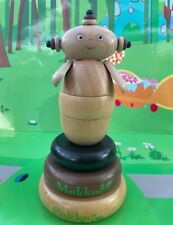 In The Night Garden Wooden Stacking Makka Pakka Figure - Rare!!