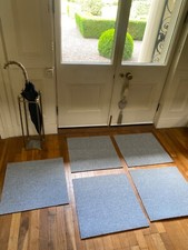 HEUGA 800 x5 Large Grey Carpet Tiles Heavy Duty Flooring Colour Collection