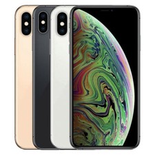 Apple iPhone XS Max 64GB 256GB 512GB - Unlocked Smartphone All Colours Very Good