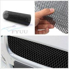 40"x13"/100×33cm Black Rhombus Style Aluminium Car Racing Grille Mesh 8* 16mm