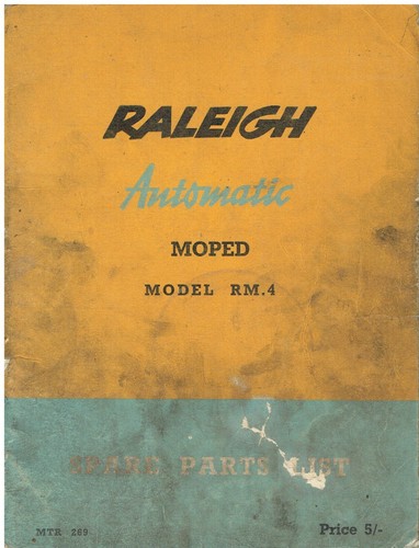 Raleigh automatic moped - automatic, model